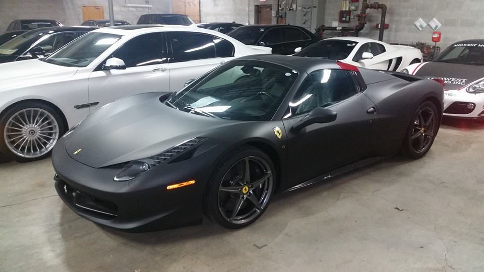 Ferrari Vinyl Wrap